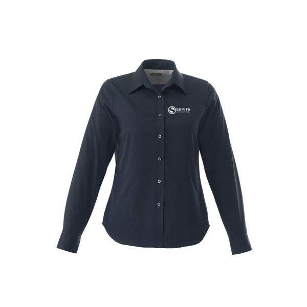 Ladies Wilshire Full Button Long Sleeve Shirt