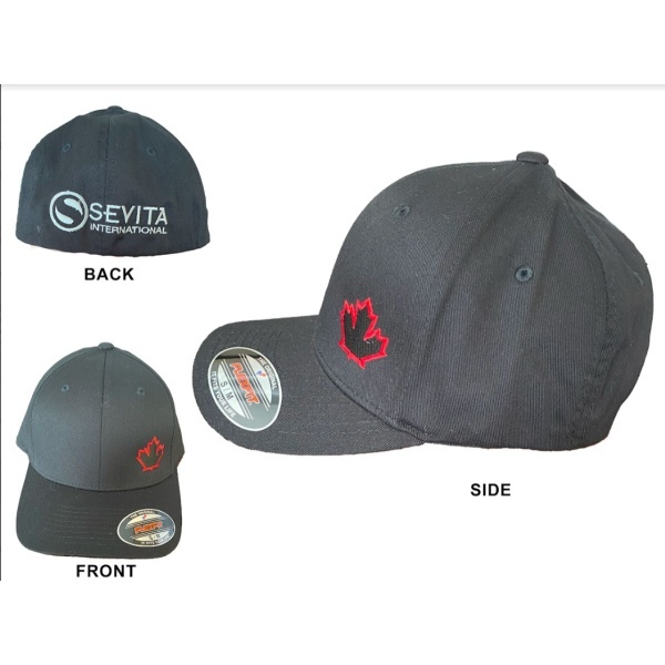 Sevita Stock Canadian Flexfit Black Hat
