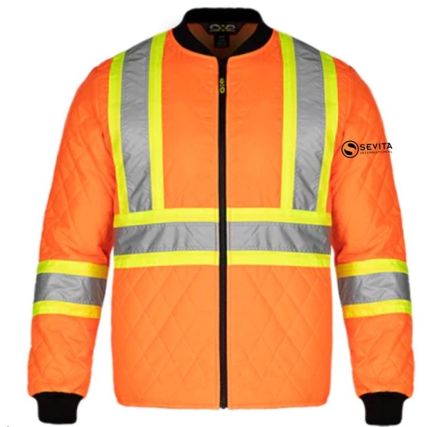 Adult Hi-Vis Quilted Jacket
