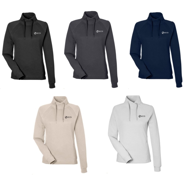 Ladies Rhythm Waffle Quarter Zip - Image 3