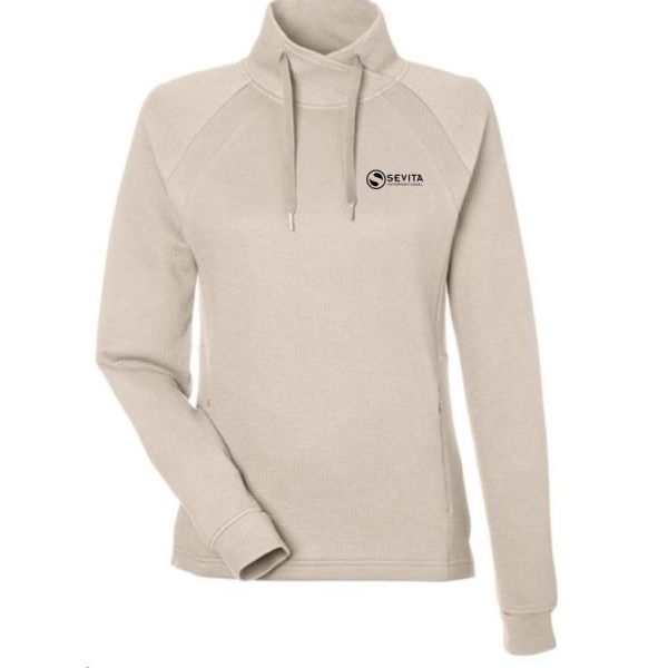 Ladies Rhythm Waffle Quarter Zip