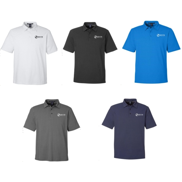 Mens Devon & Joes Geo Polo - Image 3