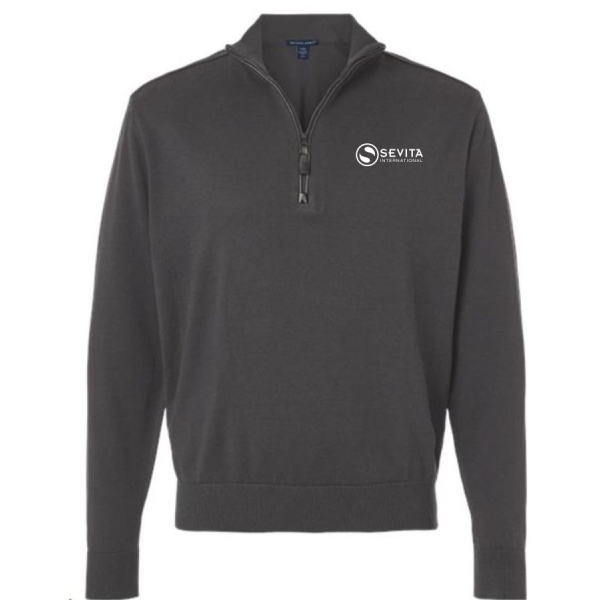 Mens Classics Qtr Zip Sweater
