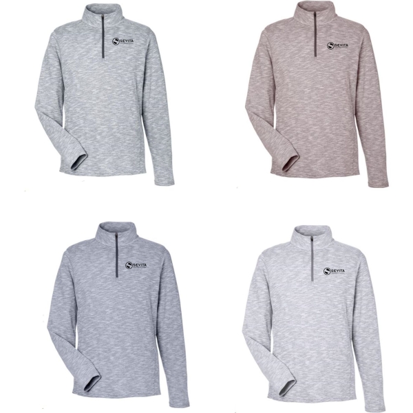 Mens Eclipse Jacquard Qtr Zip - Image 3