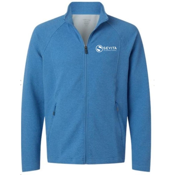 Mens Spirit Textured Full Zip