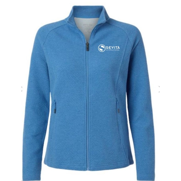 Ladies Spirit Textured Full Zip
