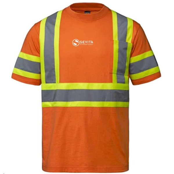 Adult Cotton Hi-Vis T-Shirt